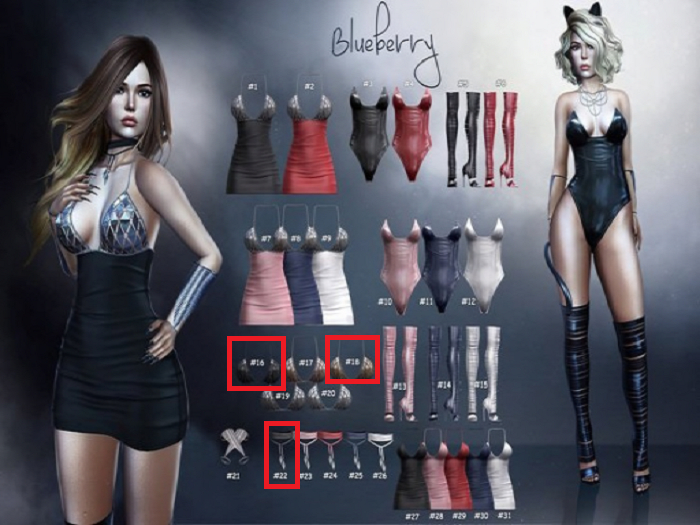 Blueberry - Energy - Chain Bra - Maitreya