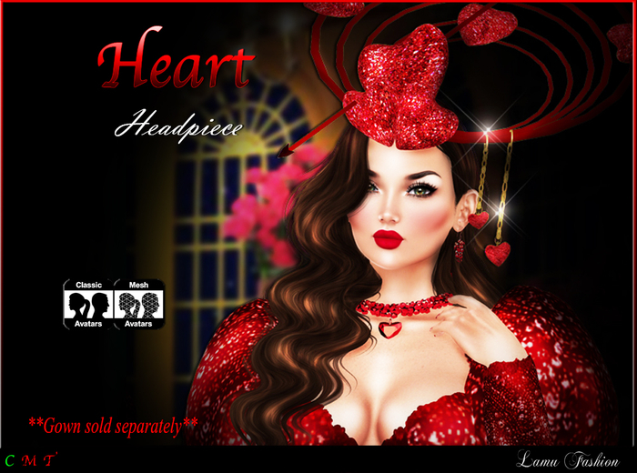 -Lamu Fashion-Headpiece Heart