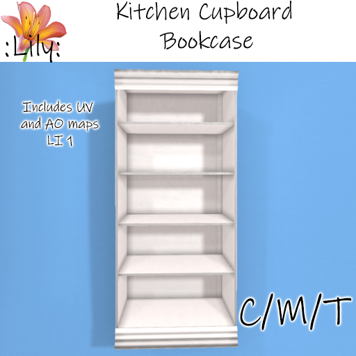 :LILY: Kitchen Cupboard Bookcase