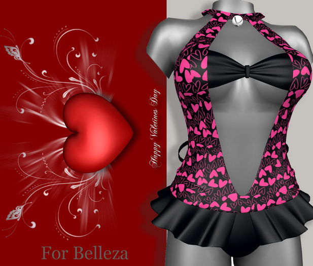 Valentine Body for Belleza freya. In a Gift Box