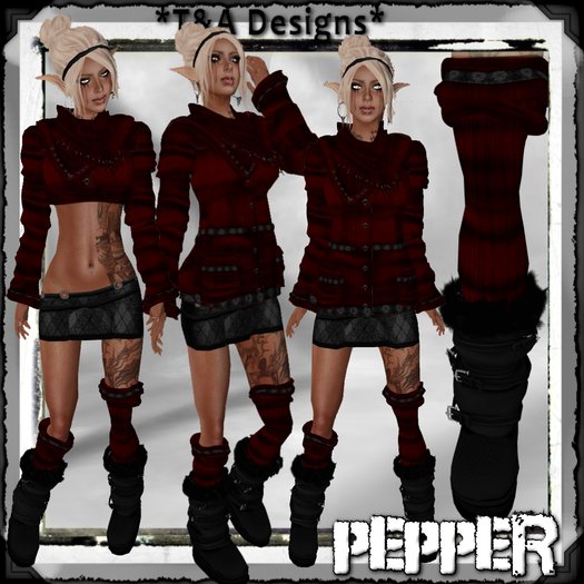 *T&A Designs* Pepper outfit and boots *TD*