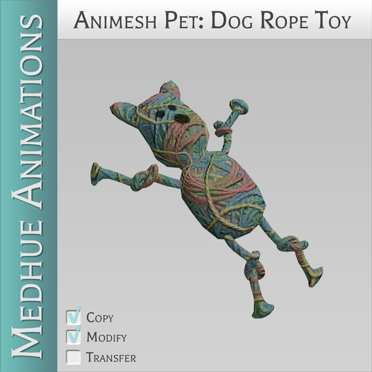 Medhue Puppy Rope Toy - Yarn