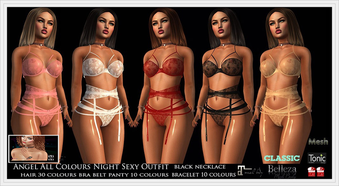 RADEX Mesh Angel All Colours Night Sexy Outfit