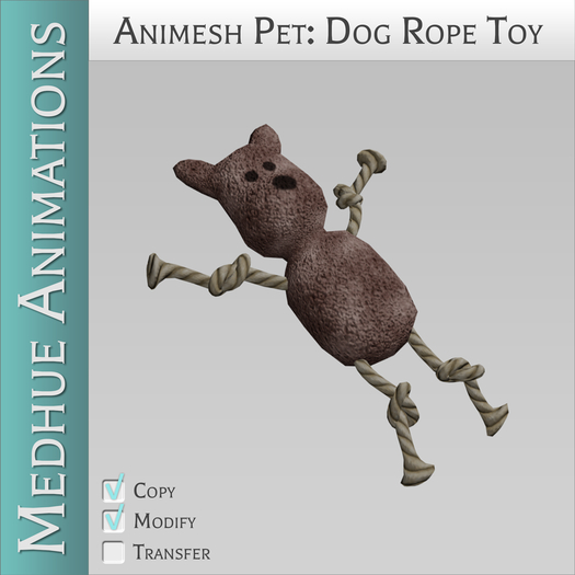 Medhue Puppy Rope Toy - Plush