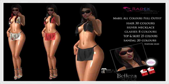 RADEX Mesh Mabel All Colours Full Outfit