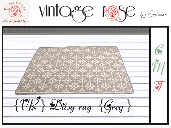 {VR} Ditsy rug
