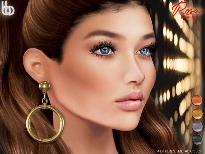 Bens Beauty - Rosa Earring - Hud Control