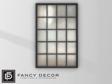 Fancy Decor: Industrial Window Mirror