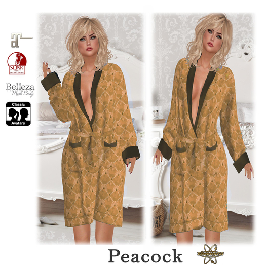 ~EccentriciXi~ Robe Peacock - Gold