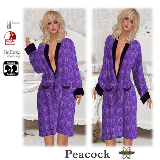~EccentriciXi~ Robe Peacock - Purple