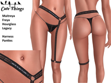 [CT] Harness Gartner + Panties - Maitreya - Freya - Legacy - Hourglass