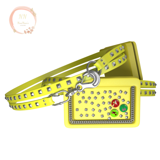 NaaNaa's Manja Garters & Purse [Yellow ]