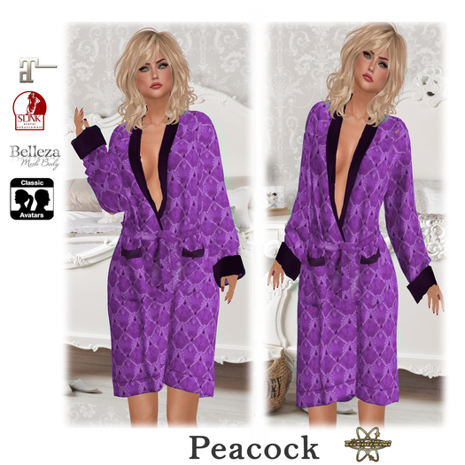 ~EccentriciXi~ Robe Peacock - Violet