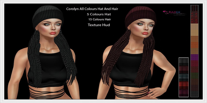 RADEX H-1 Mesh Corolyn All Colours Hat And Hair