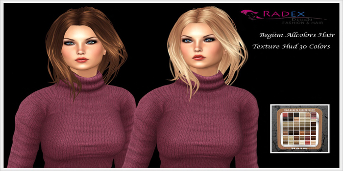 RADEX H-1 Mesh Begum Allcolors  Hair