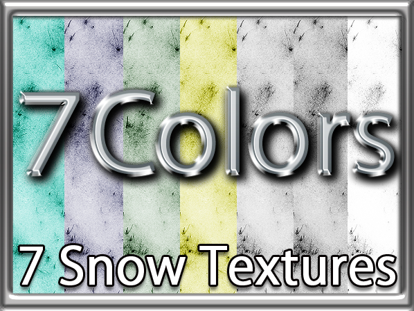 Zoy Texture [ Snow 09 ] Seamless - 7 Colors