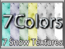 Zoy Texture [ Snow 09 ] Seamless - 7 Colors