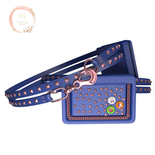 NaaNaa's Manja Garters & Purse [Blue]