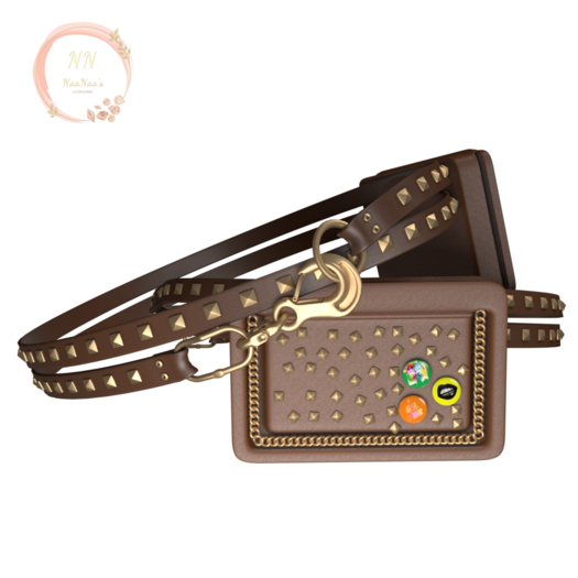 NaaNaa's Manja Garters & Purse [Brown]
