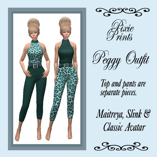 Pixie Prints Peggy Outfit - Teal
