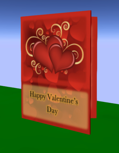 Happy V-Day Card w/music - REZ/Touch