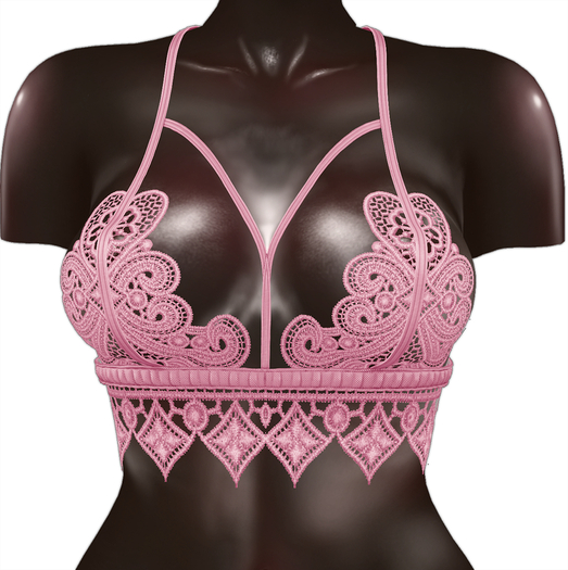 Kaithleen's Embroidery Top - Pink