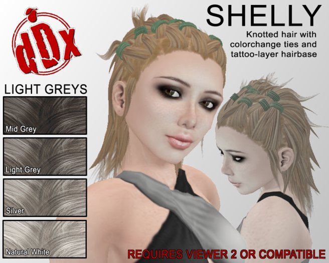 -dDx- Shelly - Light Greys