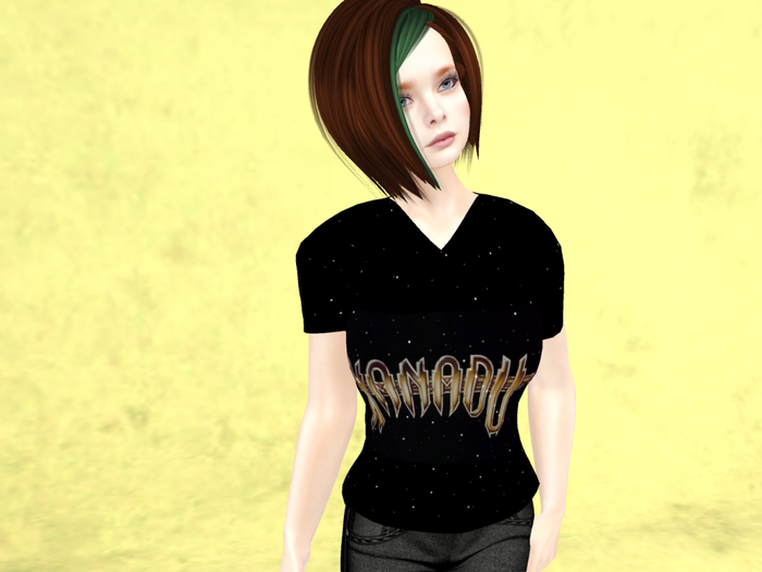 Cinema-Xanadu-Ladies V-neck T-shirt