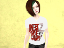 Cinema-West Side Story-Ladies V-neck T-shirt