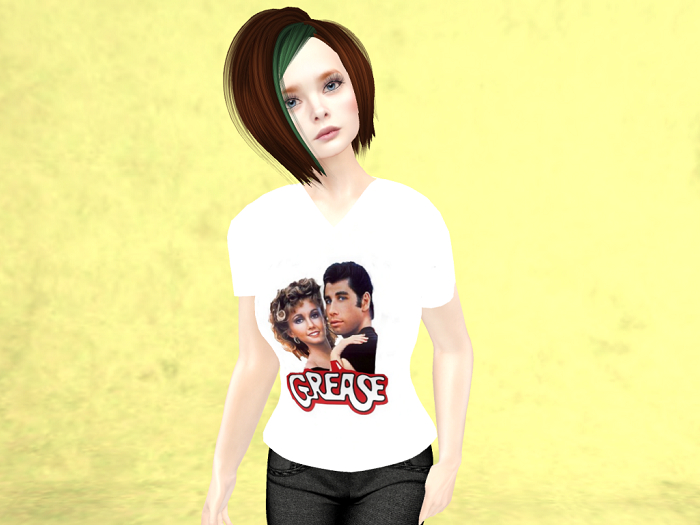 Cinema-Grease-Ladies V-neck T-shirt