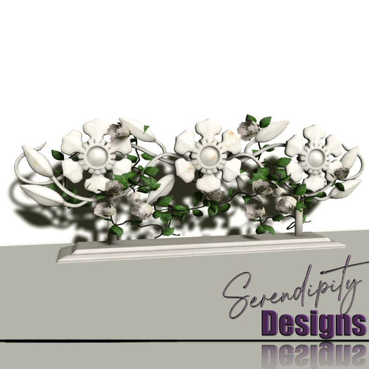 Serendipity Designs - Johanna Iron Floral Decor [WEAR ME]