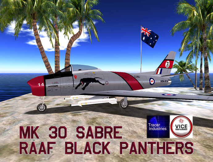 Tracer Industries CA-27 Sabre Mk 30 RAAF F-86