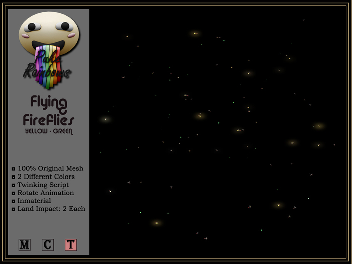[PR] Flying Fireflies - Yellow Green (Boxed)
