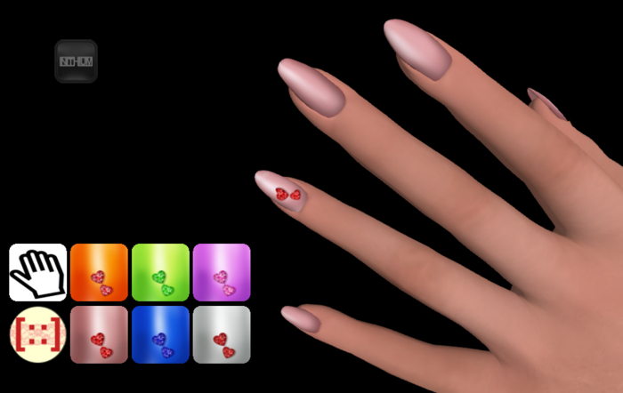 [::]Feet&Hand NAILset Heart-Kupra