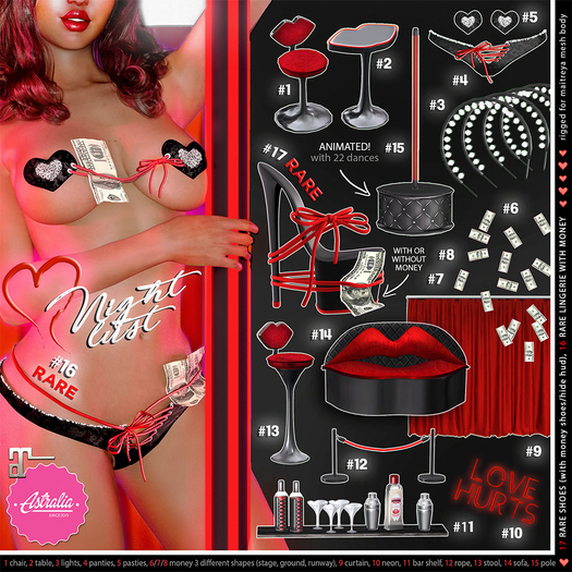 Astralia - Night Lust Rope