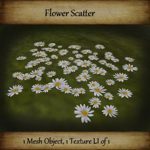 Bad Katz Flower Scatter Full Perm Mesh Flowers