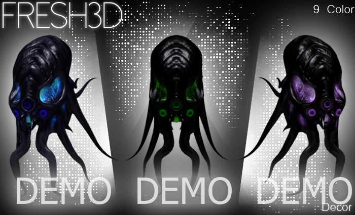 FRESH3D Alien Octopus DEMO