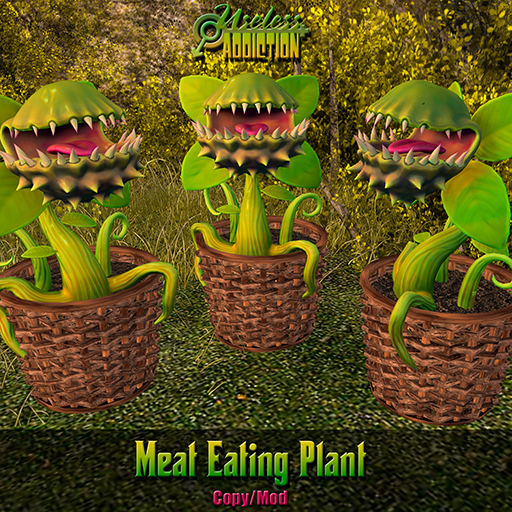 Second Life Marketplace UA Meat Eating Plant BOXED