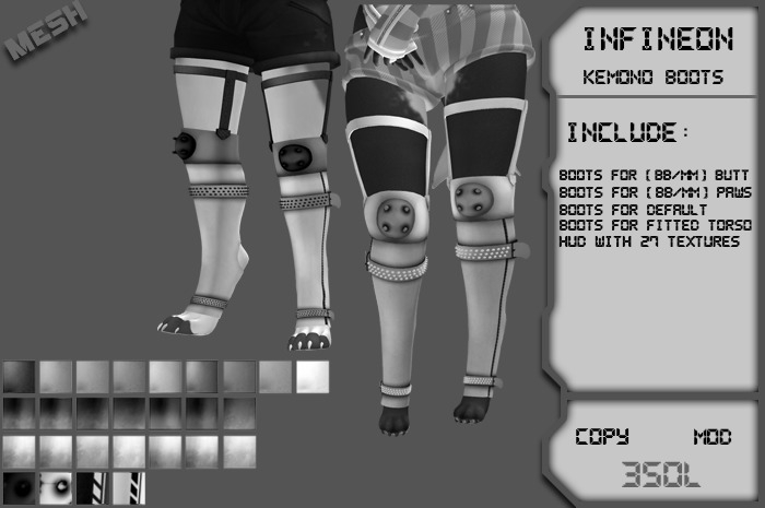 [Infineon] Kemono Boots Demo
