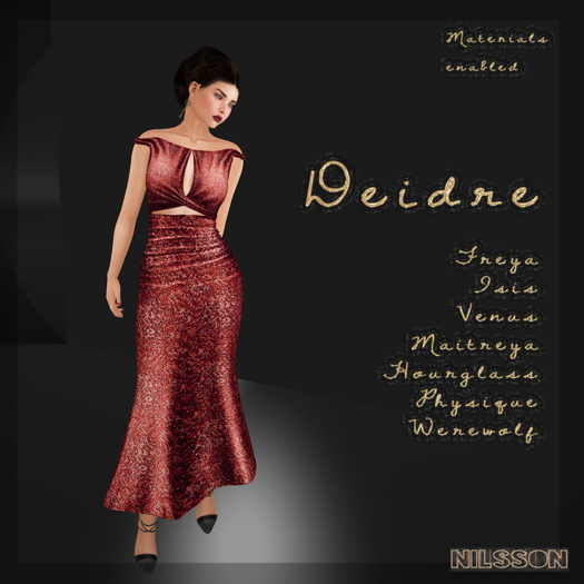 NIL - Deidre red - vendor