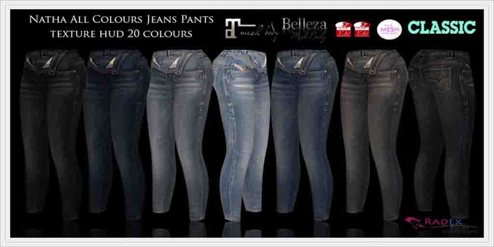 RADEX R-4 Mesh Natha All Colours Jeans Pants