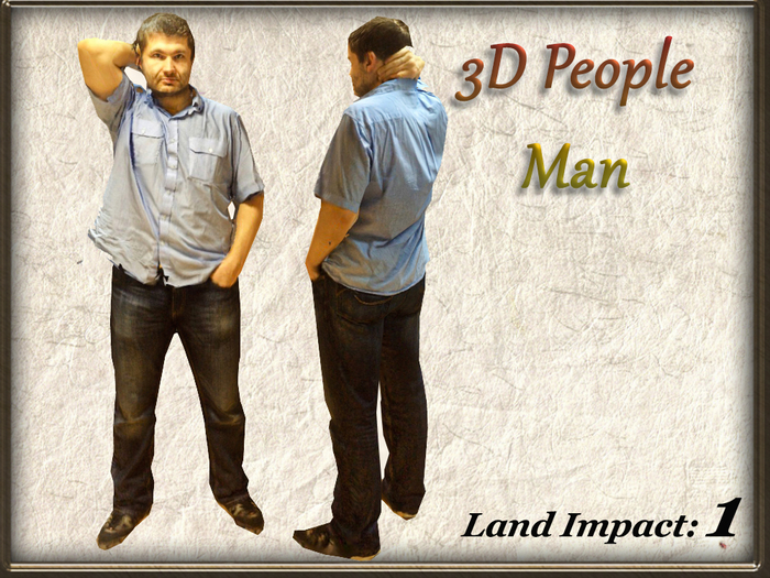 3D People - Man (1 Li) Full Perm