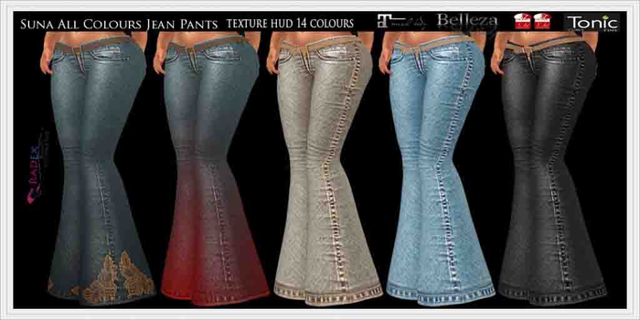 RADEX R-4 Mesh Suna All Colours Jean Pants