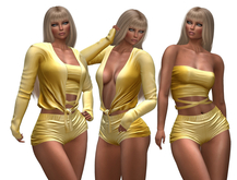 Outfit Monika Yellow MAITREYA