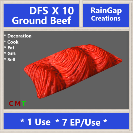 DFS GROUND BEEF X 10