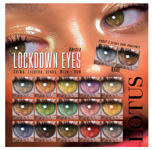 LOTUS. Lockdown Eyes 02 BOX
