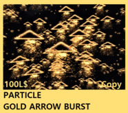 PARTICLE GOLD ARROW BURST