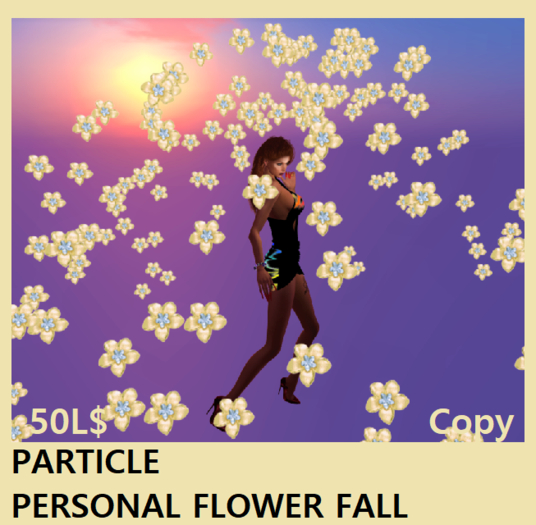 PARTICLE PERSONAL FLOWER FALL ONE
