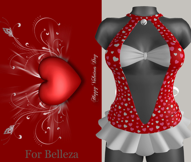 Valentine Body for Belleza freya. In a Gift Box IV