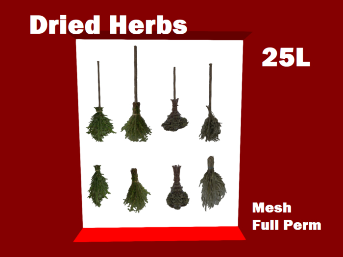 Dried Herbs Set